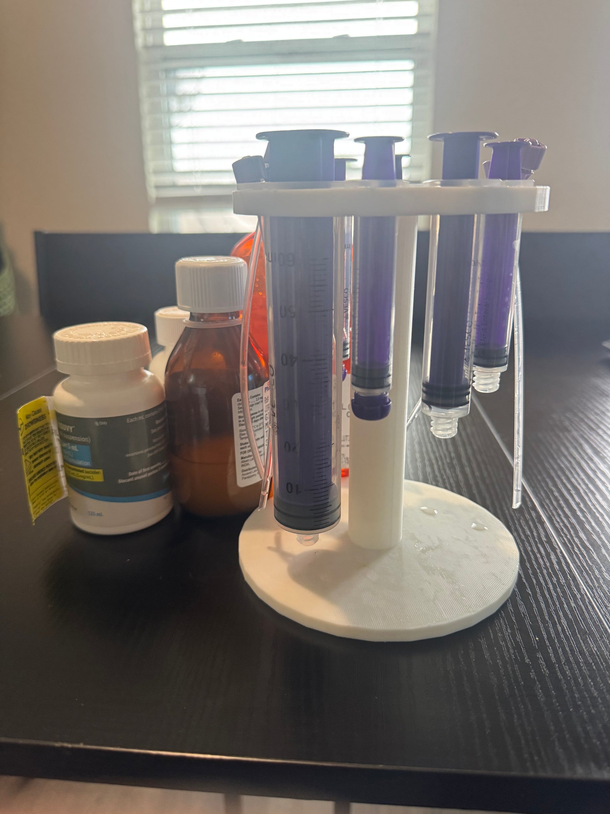 Rotary Syringe Organizer