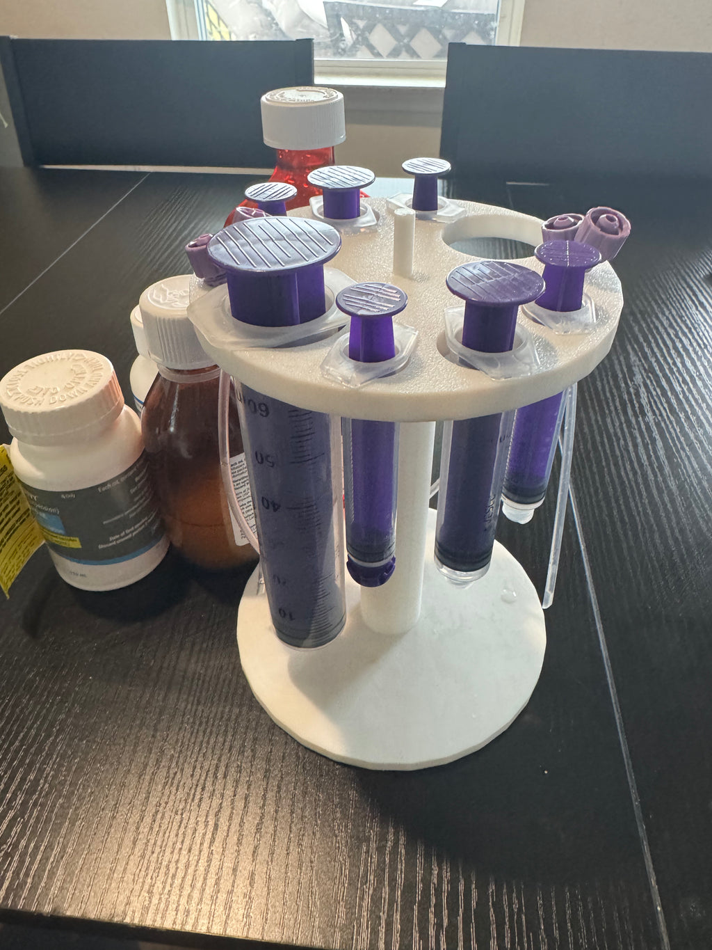 Rotary Syringe Organizer