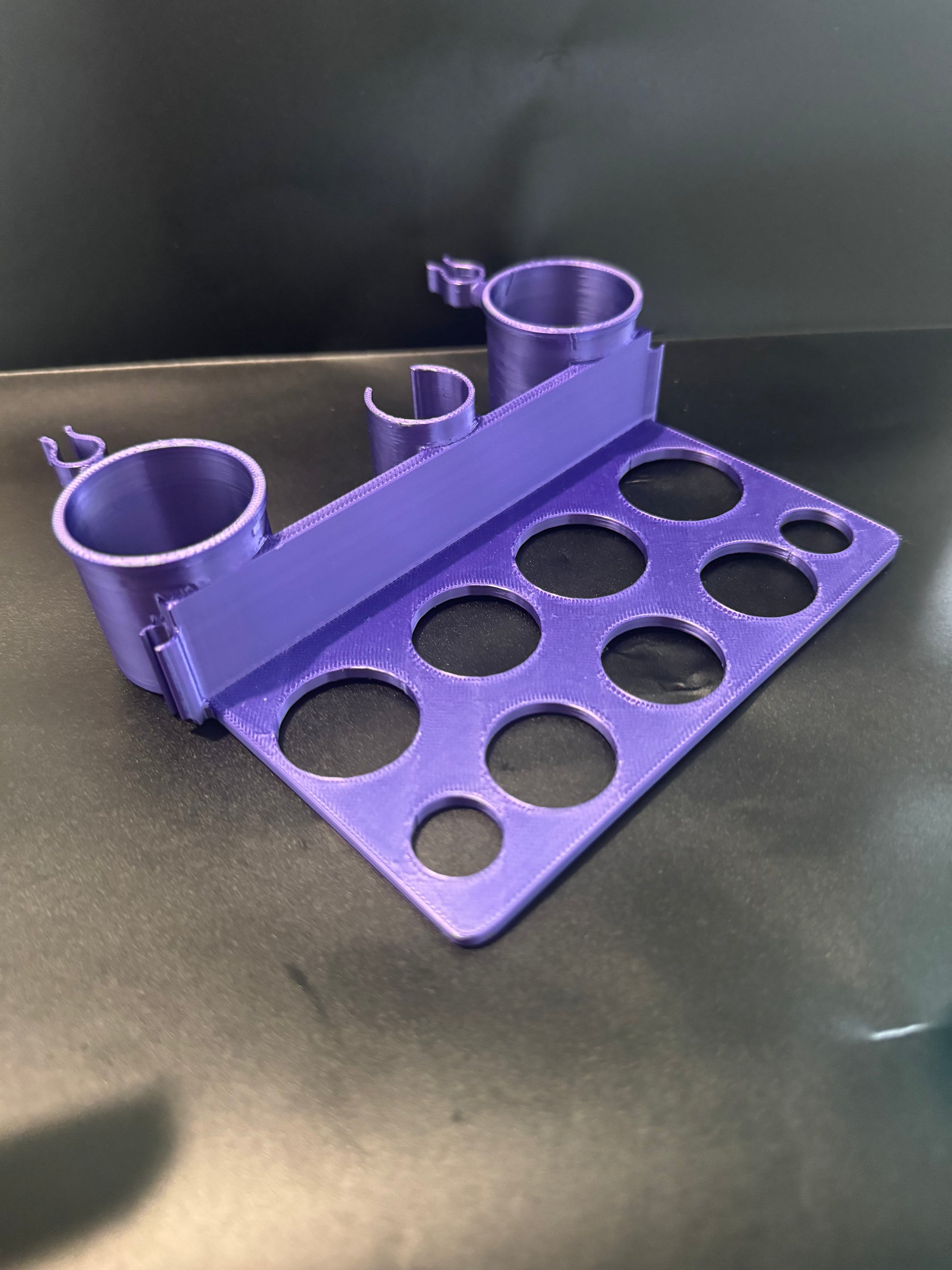 Syringe + IV Pole Clip Organizer
