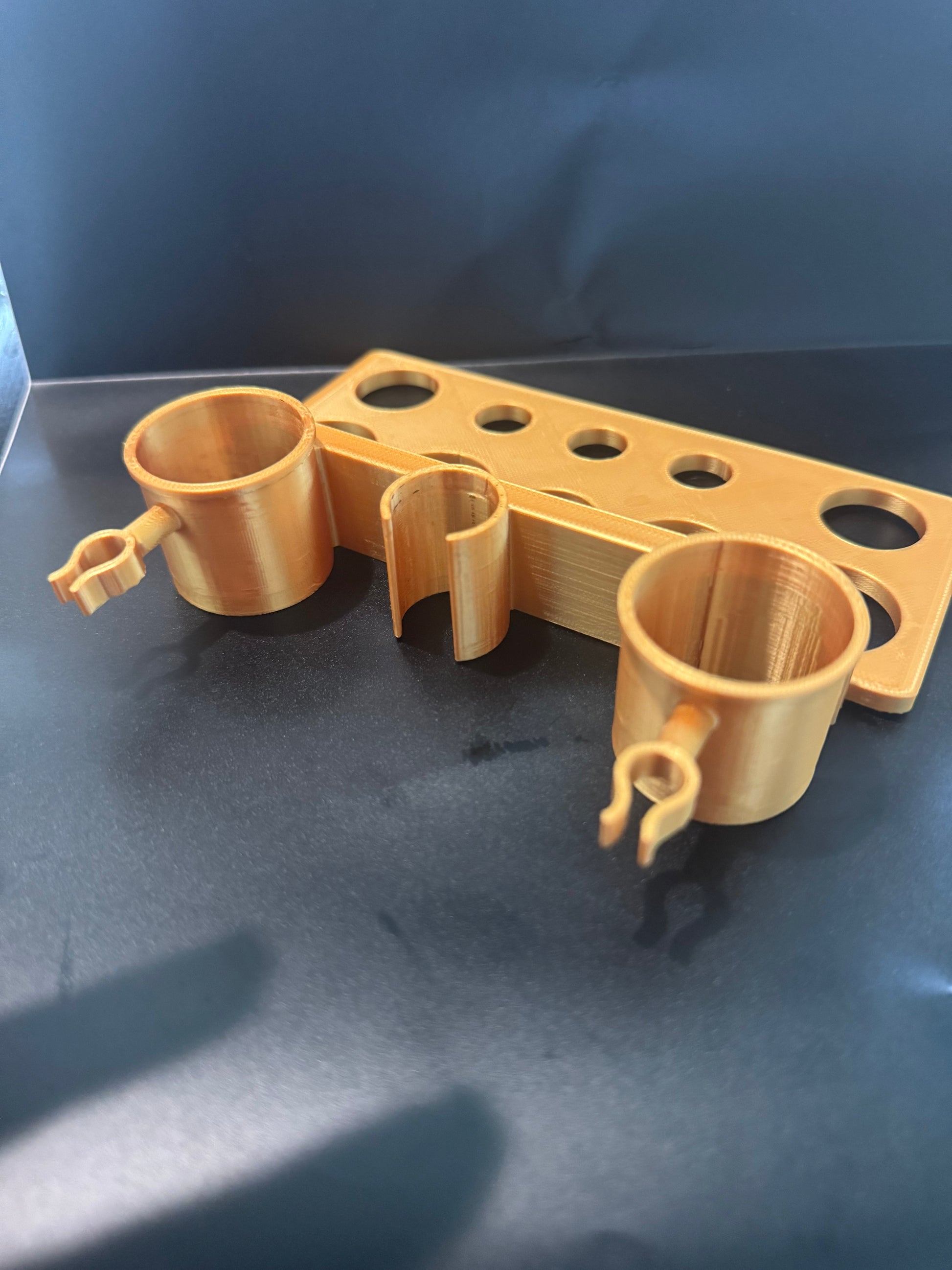 Syringe + IV Pole Clip Organizer